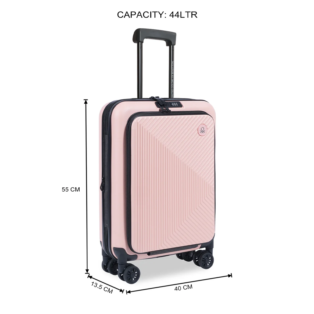 United Colors of Benetton Ryzen Pro Hard Luggage - Image 3