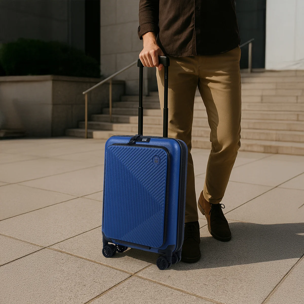 United Colors of Benetton Ryzen Pro Hard Luggage - Image 2