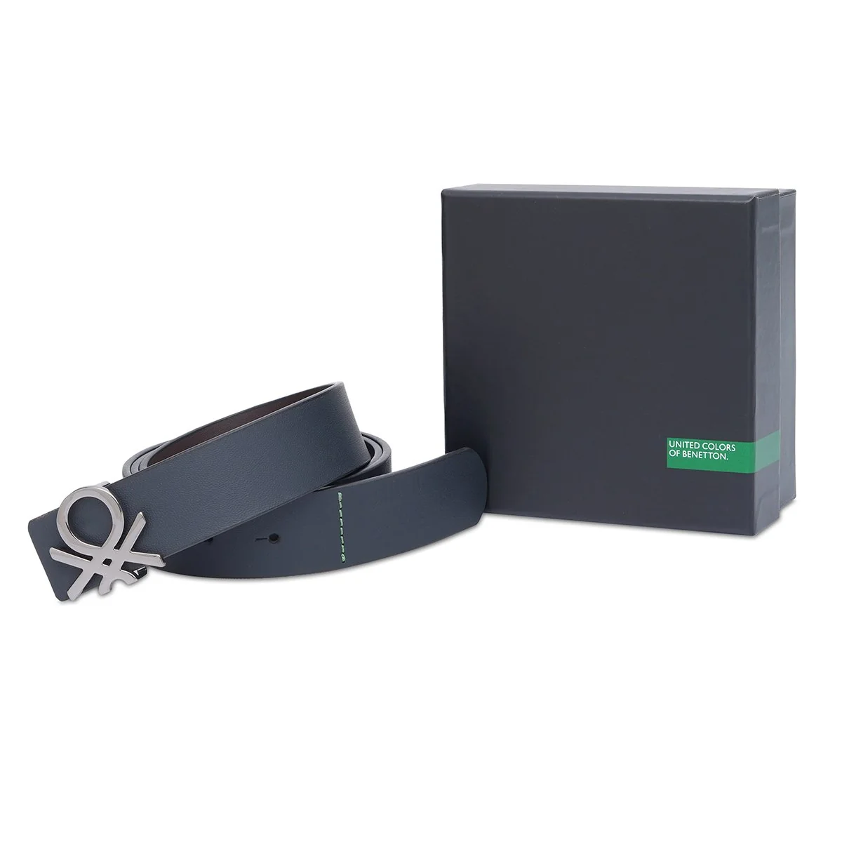 United Colors of Benetton Sagrada Men's Reversible Belt - Image 8