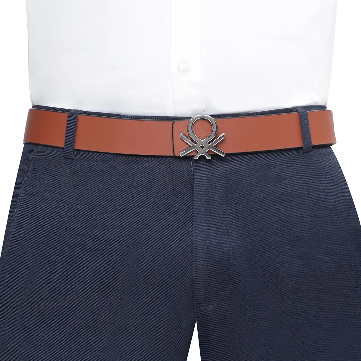 United Colors of Benetton Sagrada Men's Reversible Belt - Image 7