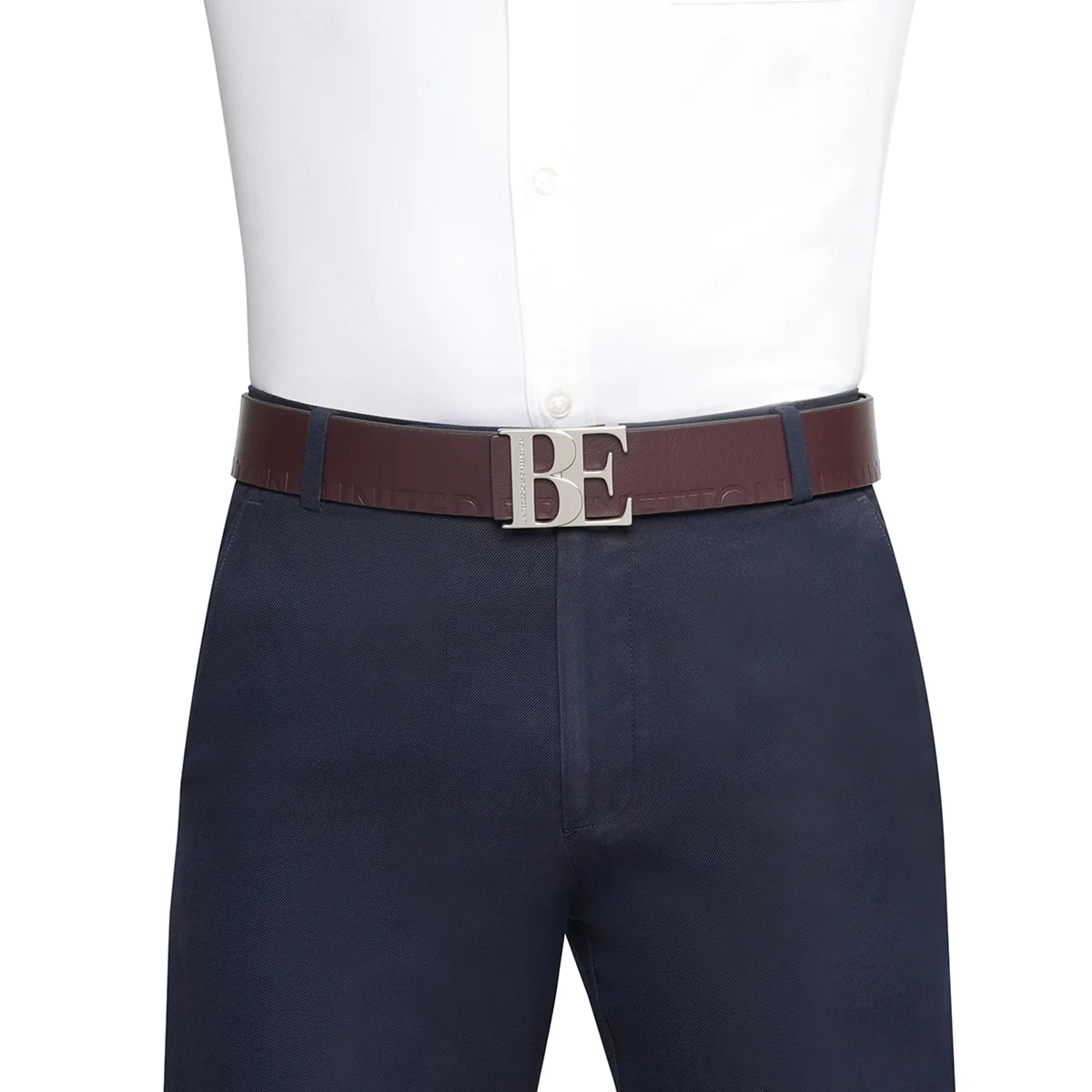 United Colors of Benetton Segrino Men's Reversible Belt - Image 7