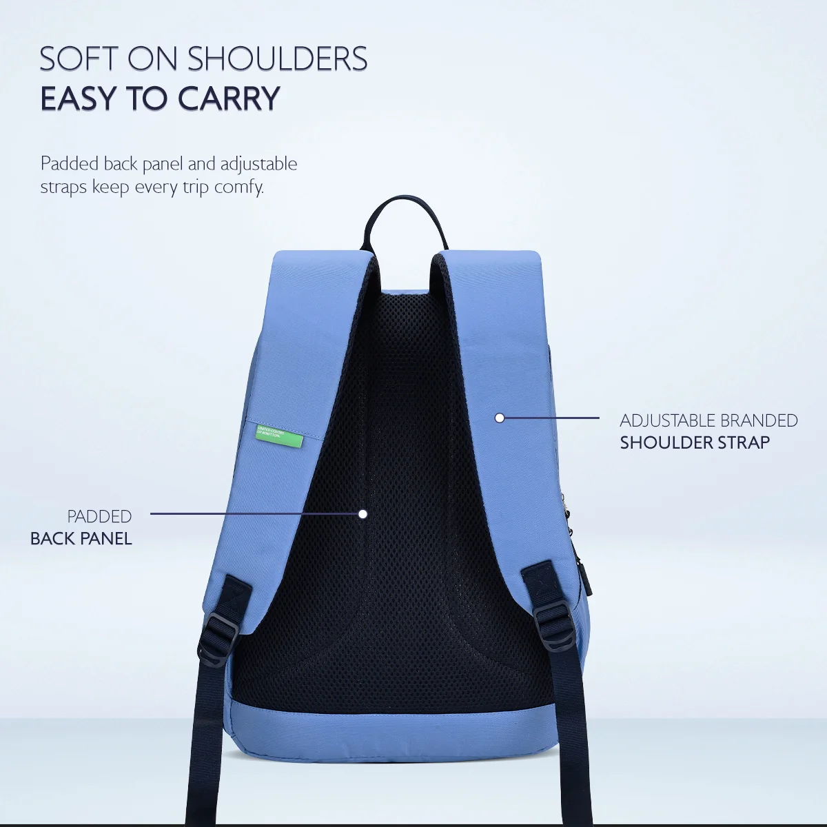 United Colors of Benetton Snoopy Non Laptop Backpack - Image 5