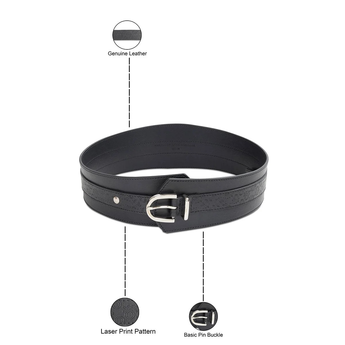 United Colors of Benetton Sonnet Non Reversible Women's Belt - Image 12