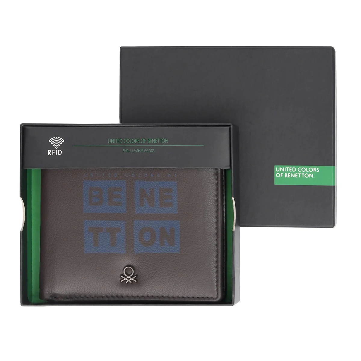 United Colors of Benetton Stanley Men's Global Coin Wallet - Image 7