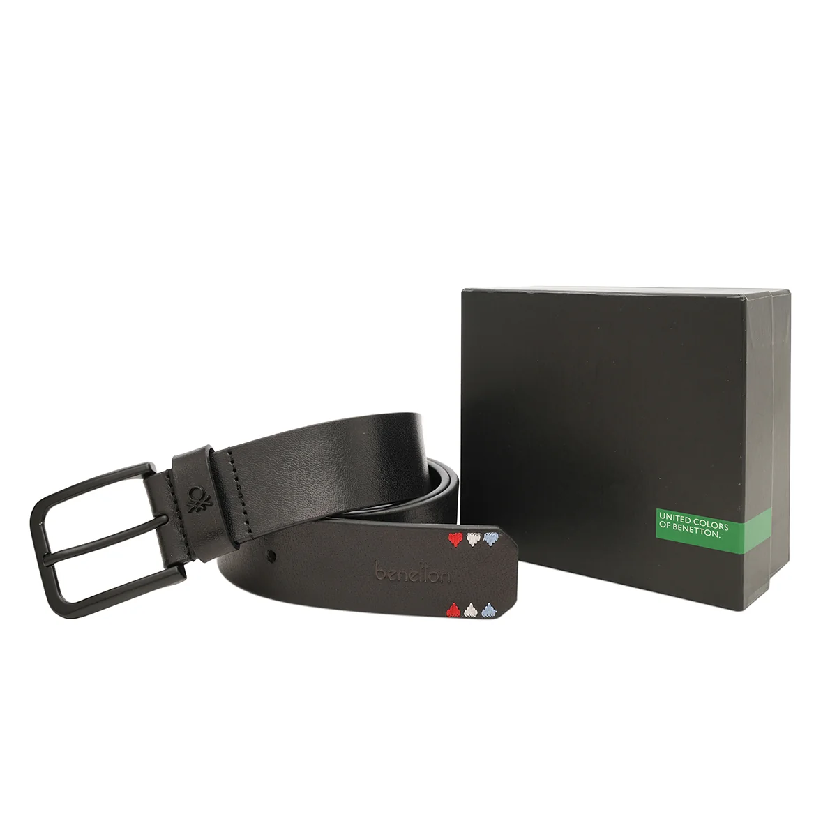 United Colors of Benetton Thalara Men's Non Reversible Belt - Image 7