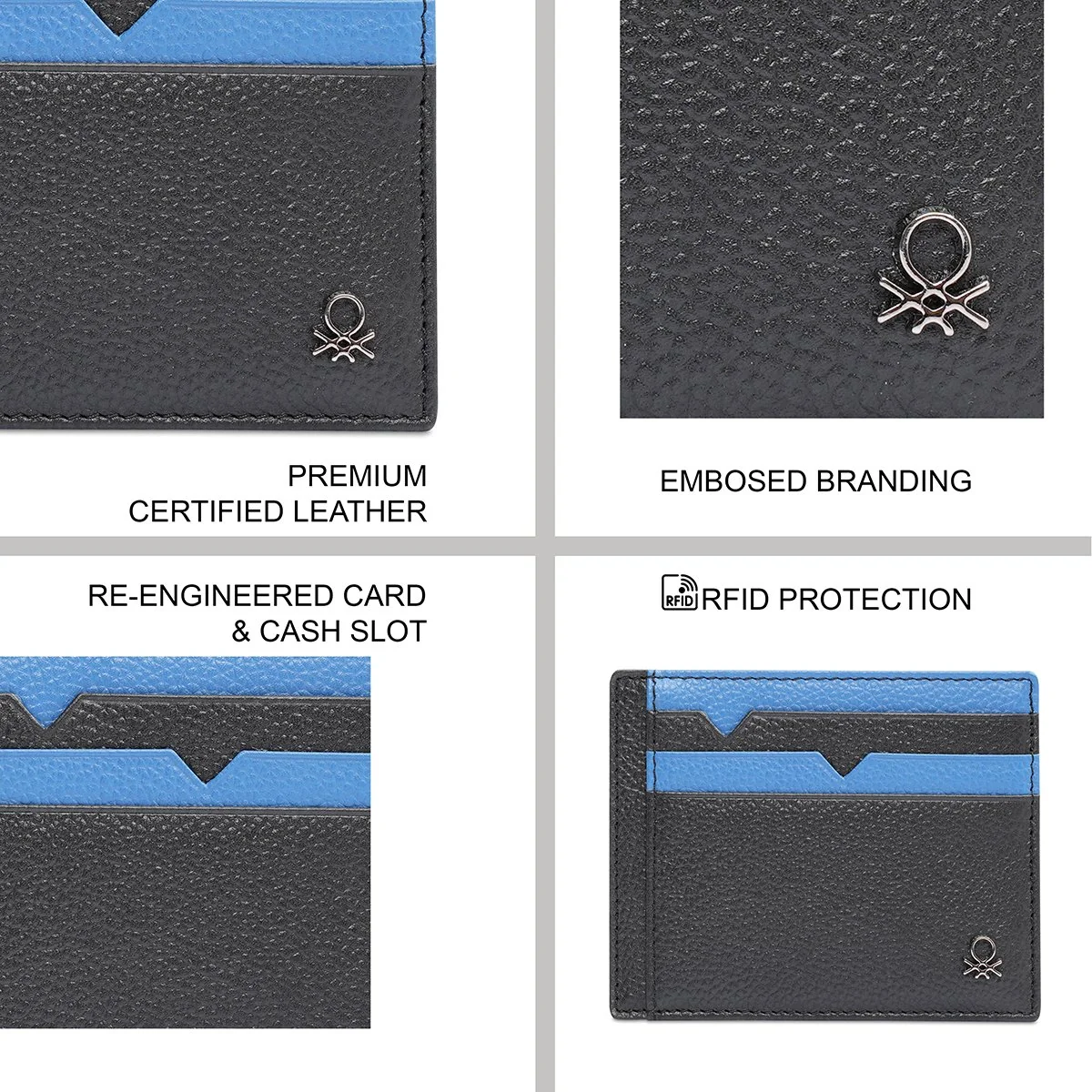 United Colors of Benetton Tinto Men's Card Holder - Image 5