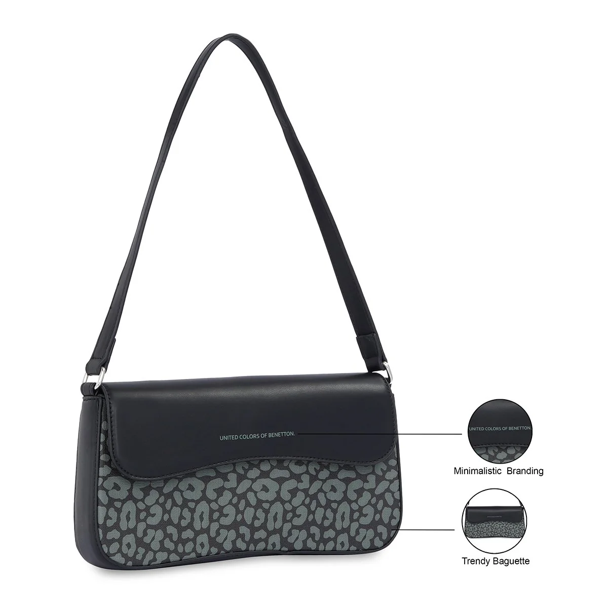 United Colors of Benetton Valeri Women's Baguette - Image 4
