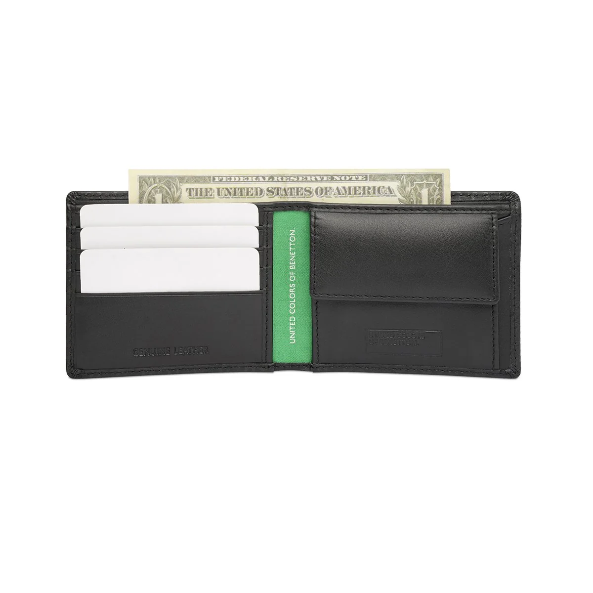 United Colors of Benetton Valtr Men's Global Coin Wallet - Image 6