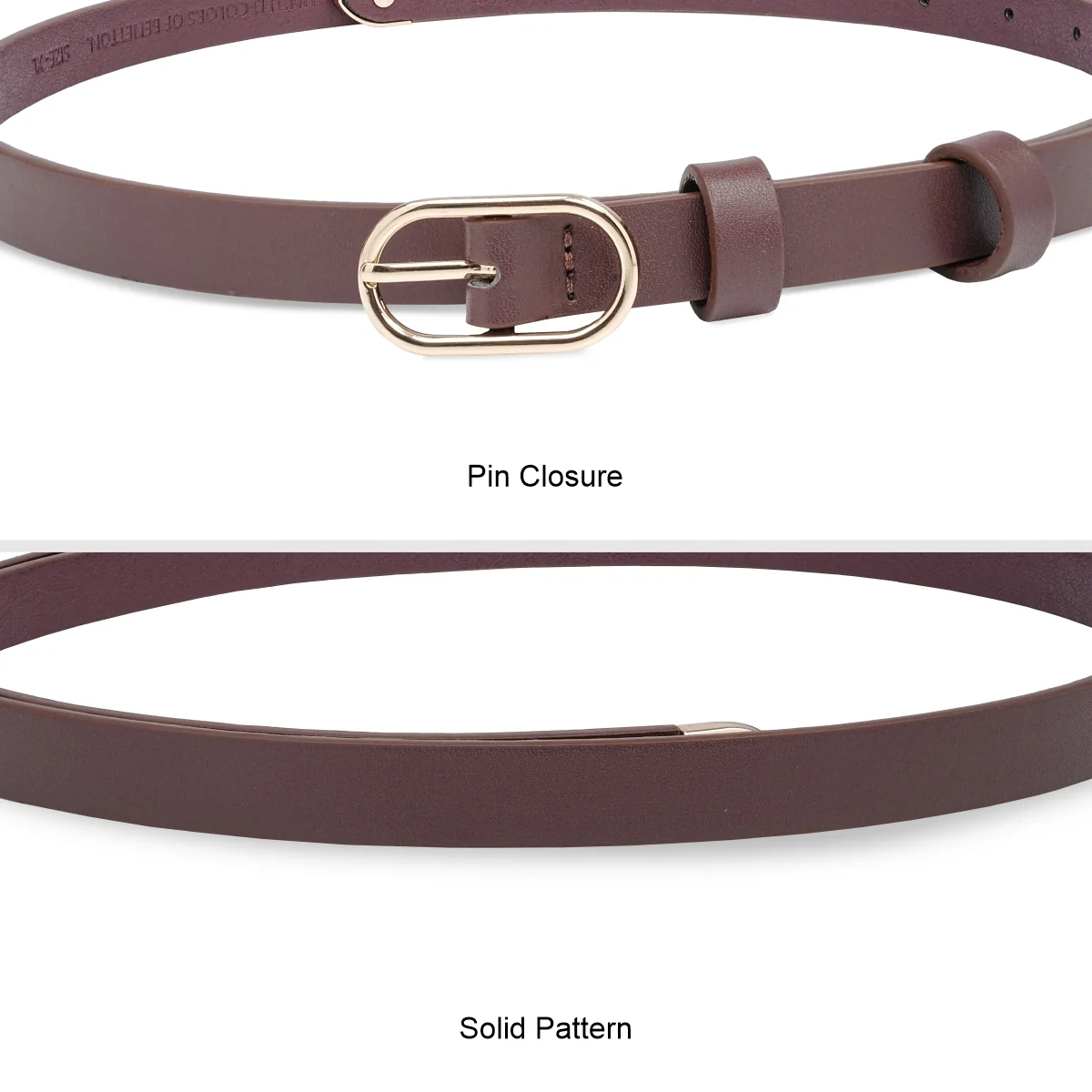 United Colors of Benetton Vera Opere Women's Non Reversible Belt - Image 6