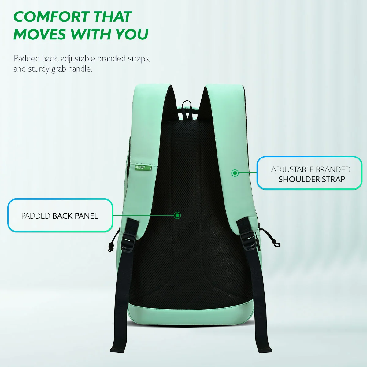 United Colors of Benetton Vigor Non Laptop Backpack - Image 5