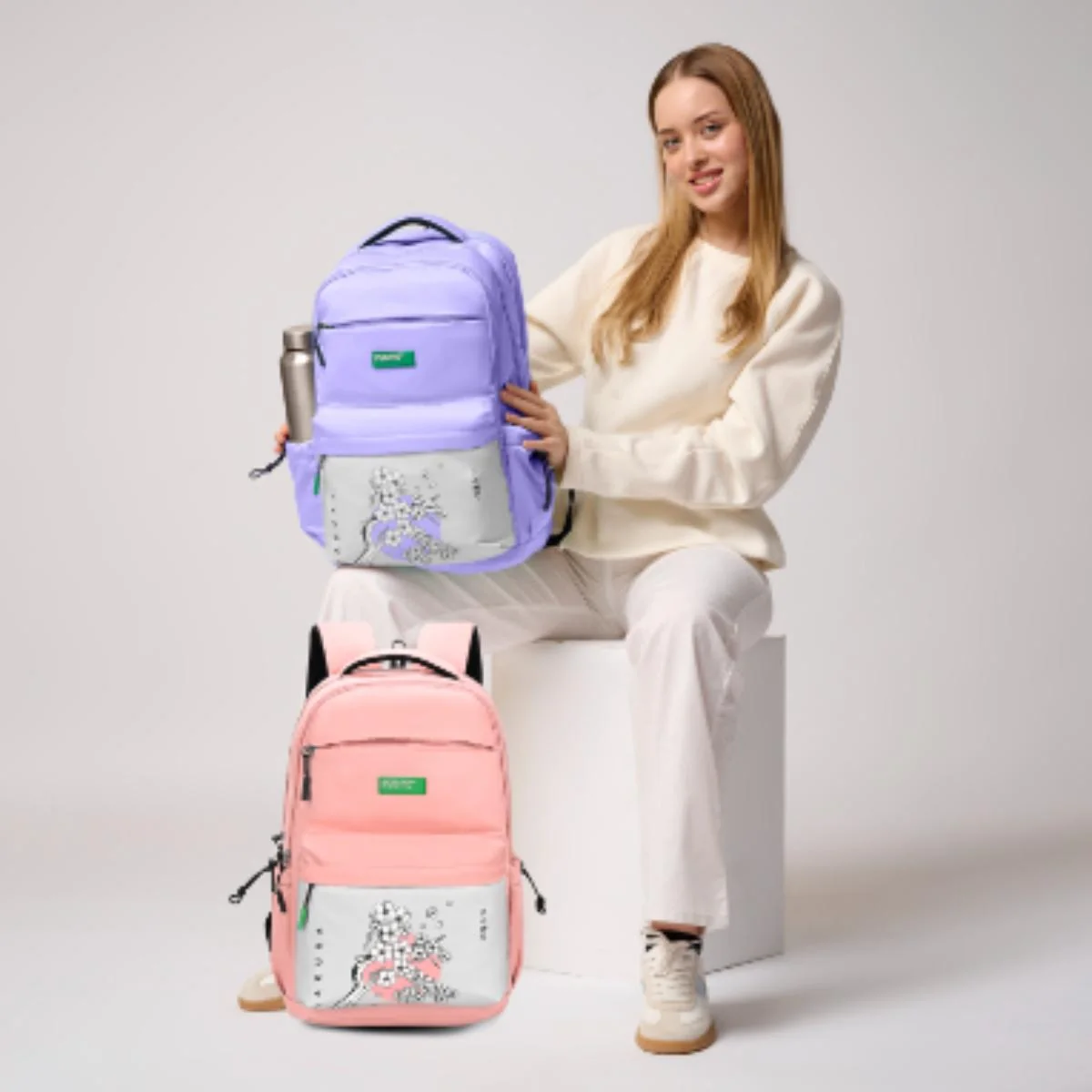United Colors of Benetton Vigor Non Laptop Backpack - Image 2