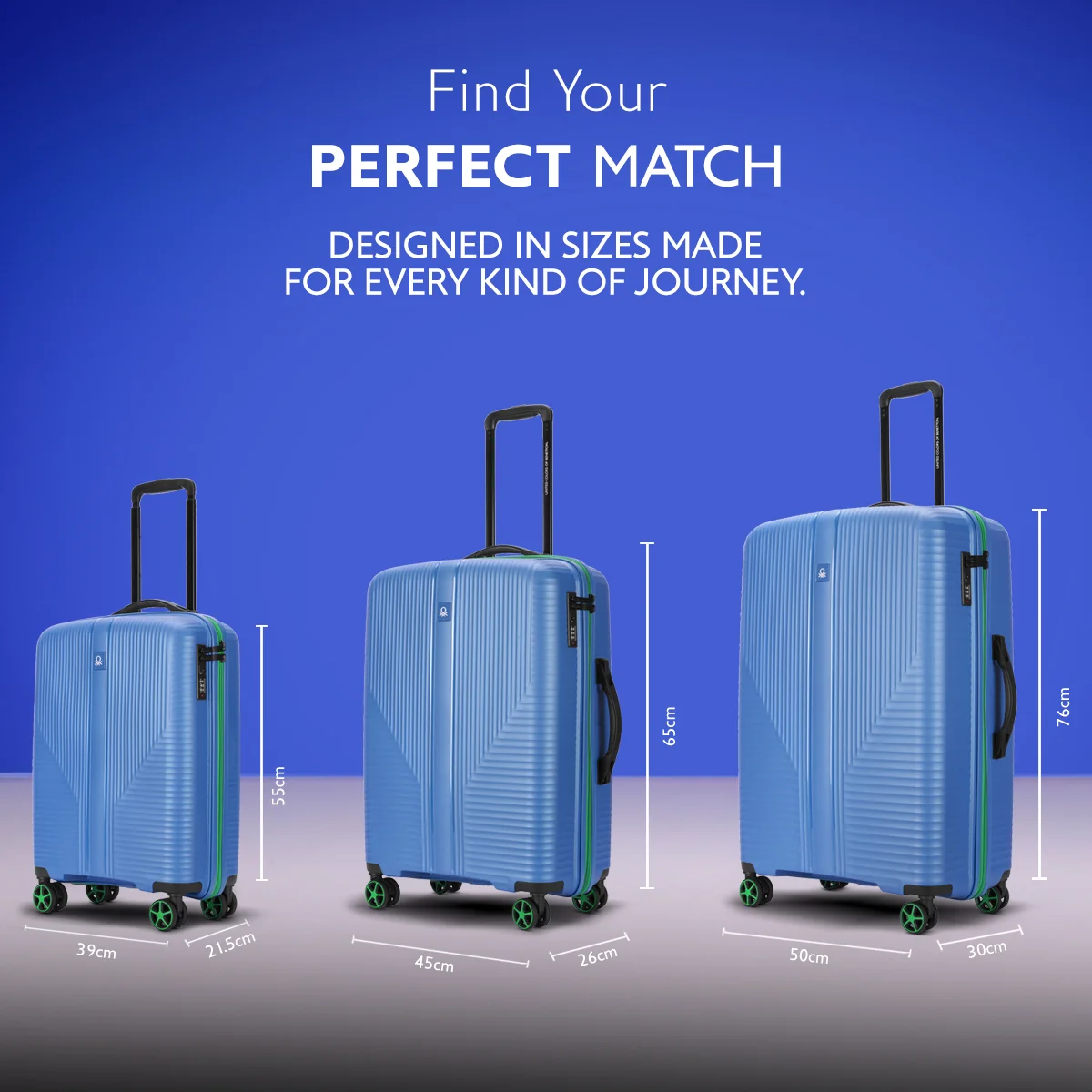 United Colors of Benetton Vista Hard Luggage - Image 6