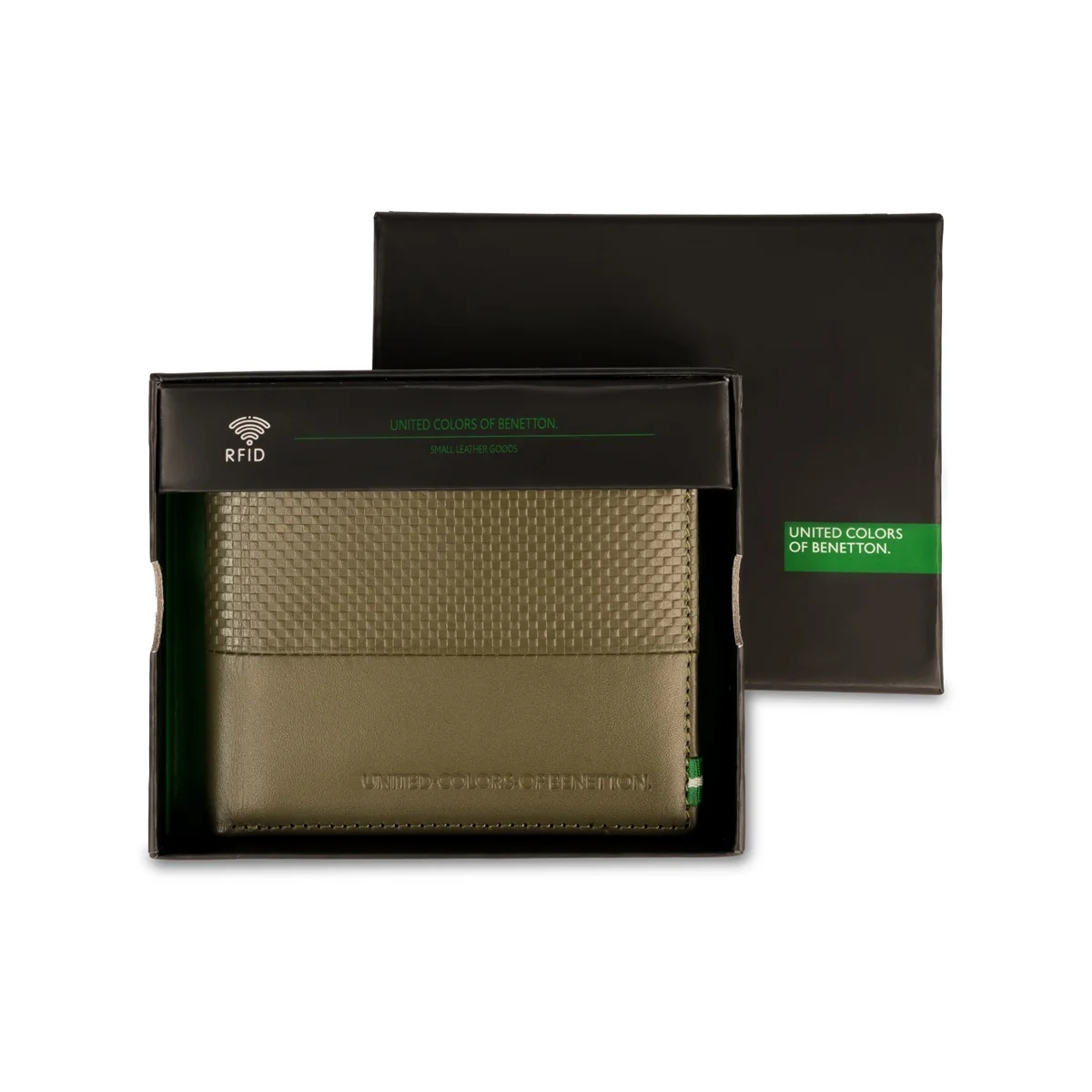 United Colors of Benetton Wakefield Men's Slimfold Wallet - Image 8