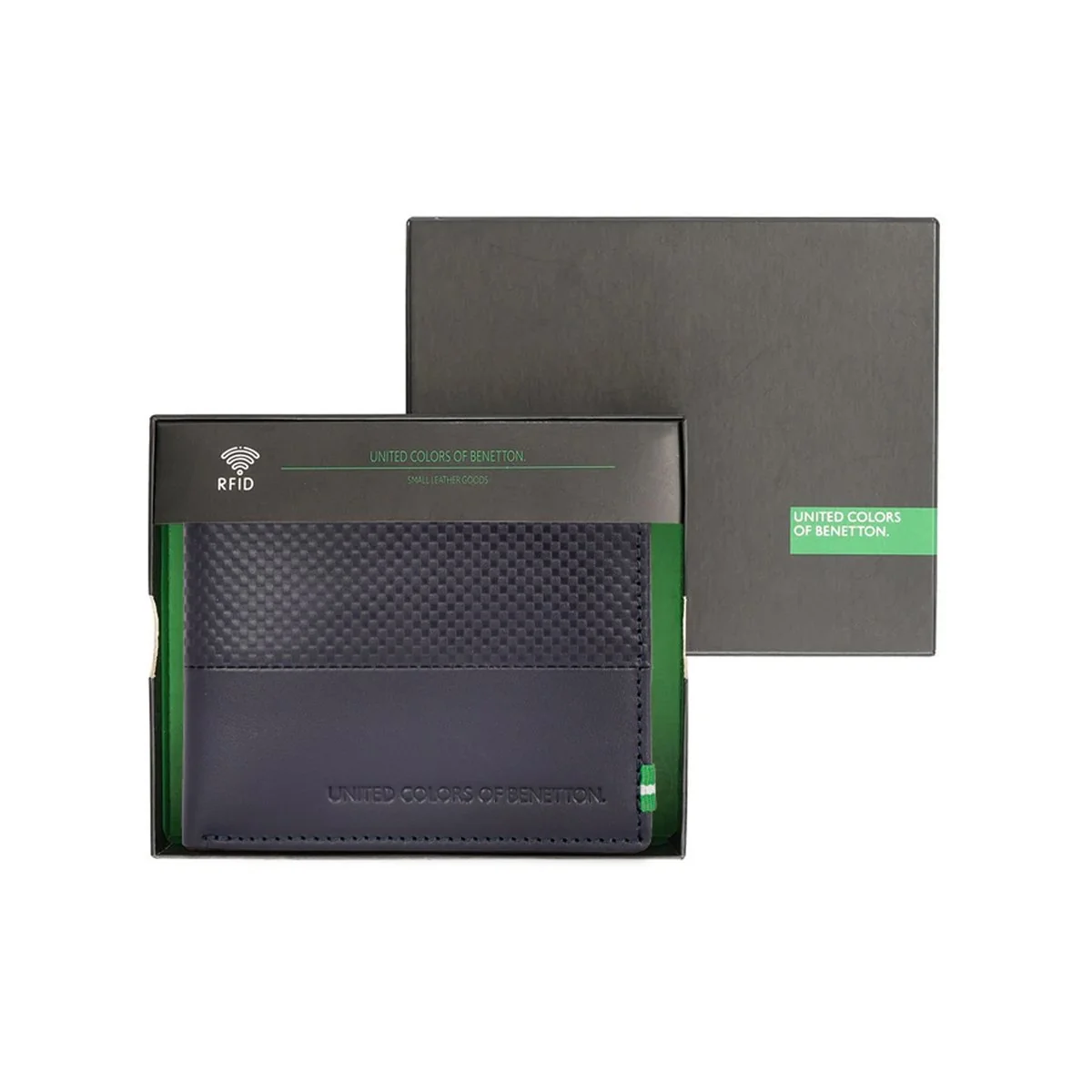 United Colors of Benetton Wakefield Men's Global Coin Wallet - Image 8