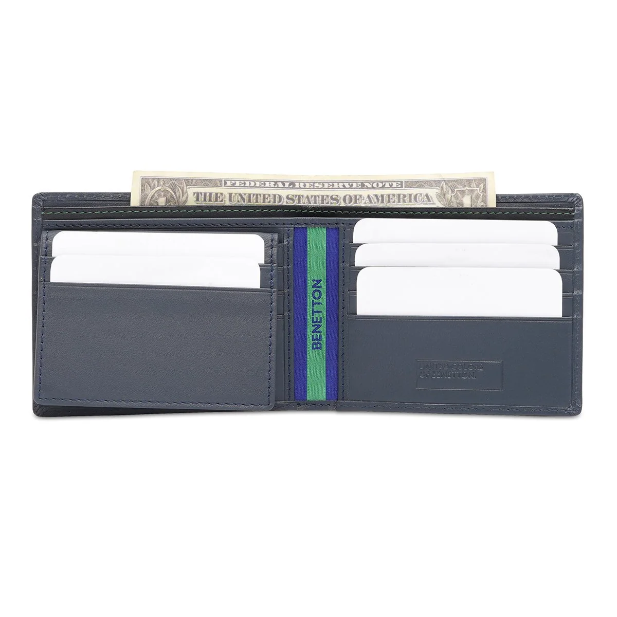 United Colors of Benetton Wetherell Men's Passcase Wallet - Image 5
