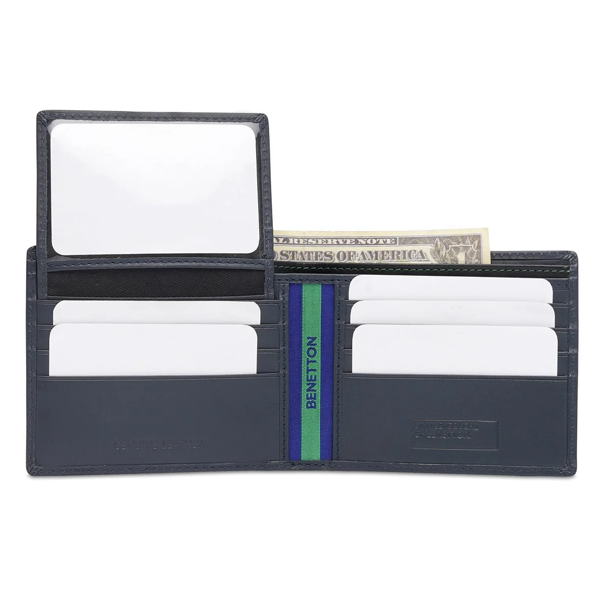United Colors of Benetton Wetherell Men's Passcase Wallet - Image 6