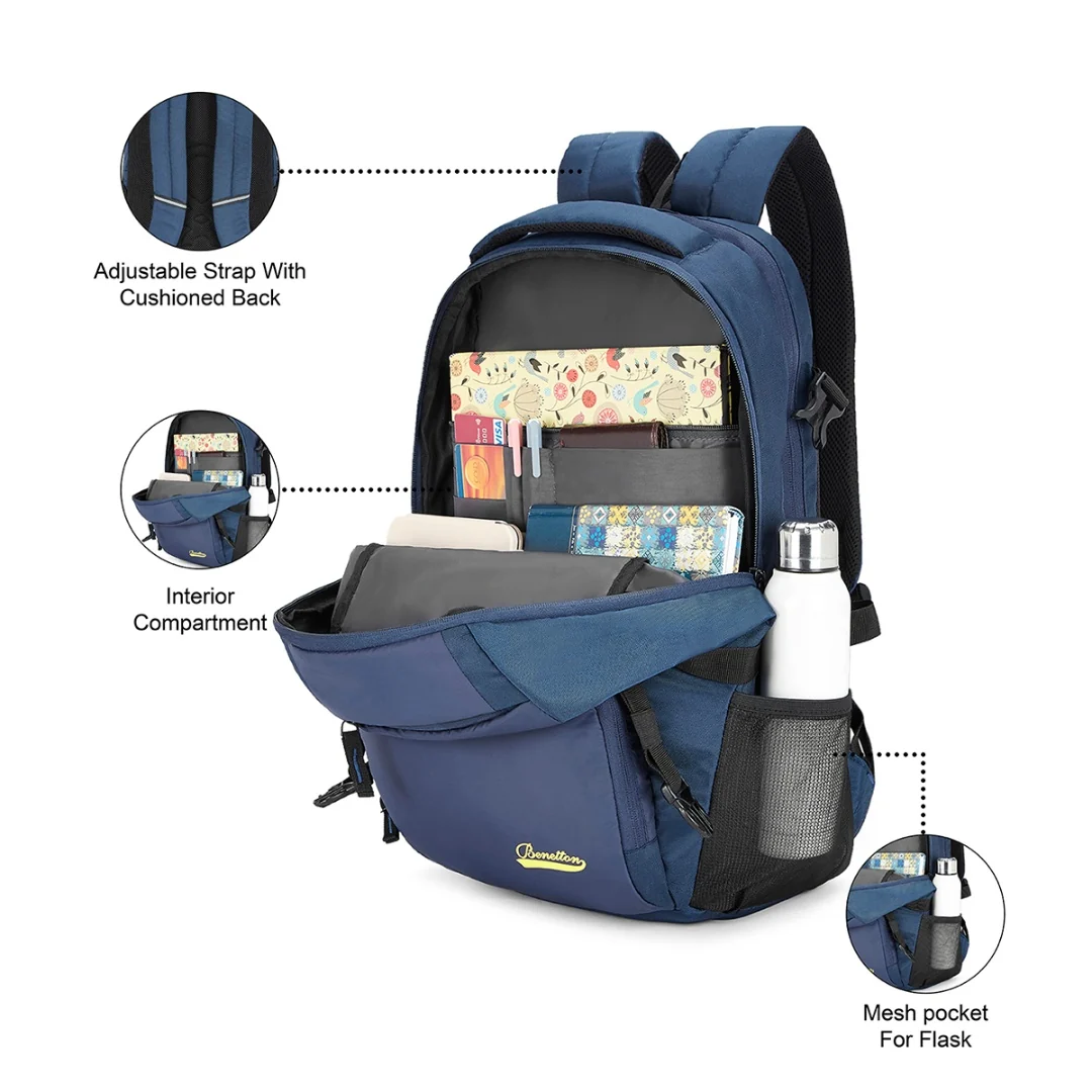 United Colors of Benetton Winso Laptop Backpack - Image 5