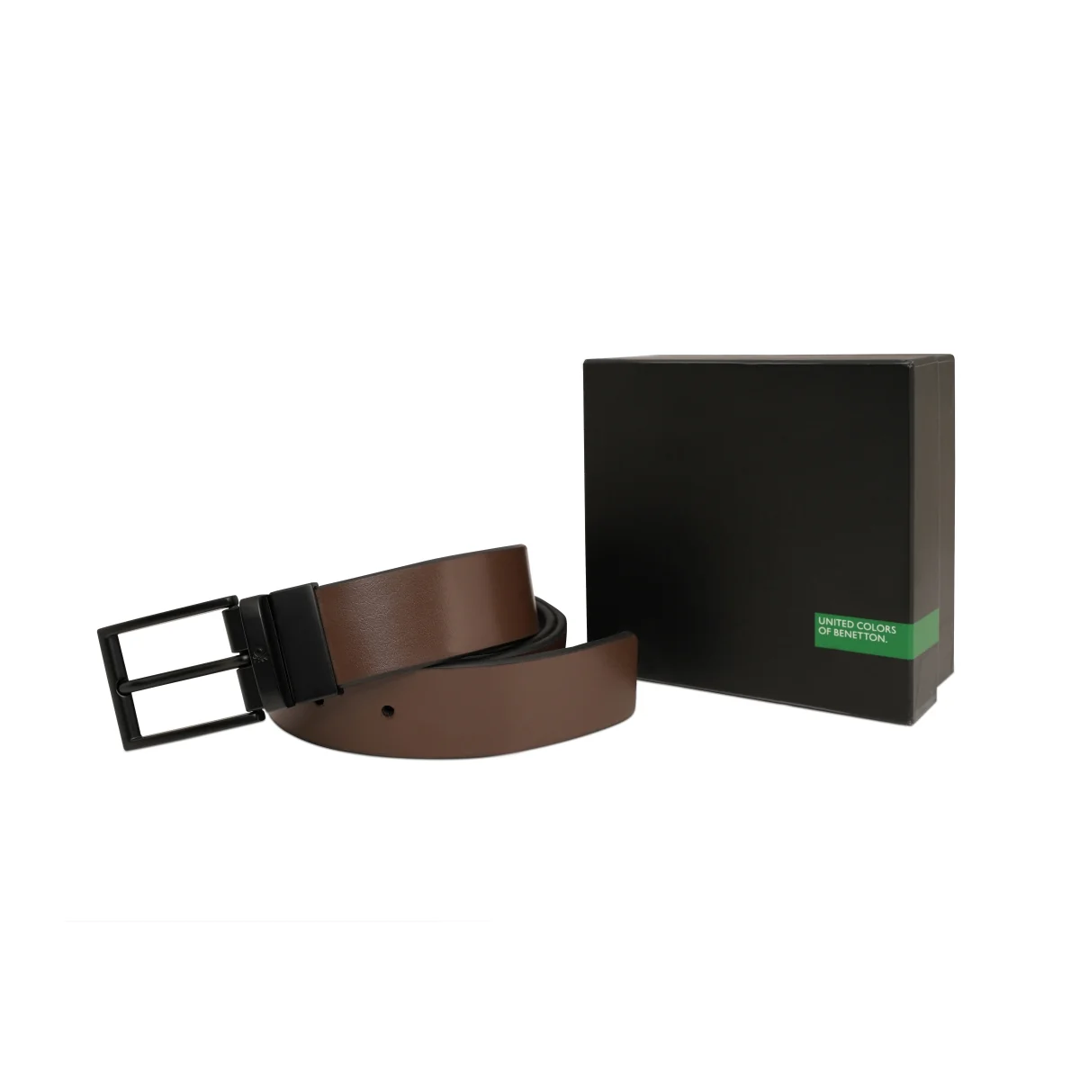 United Colors of Benetton Woodfin Men's Reversible Belt - Image 8