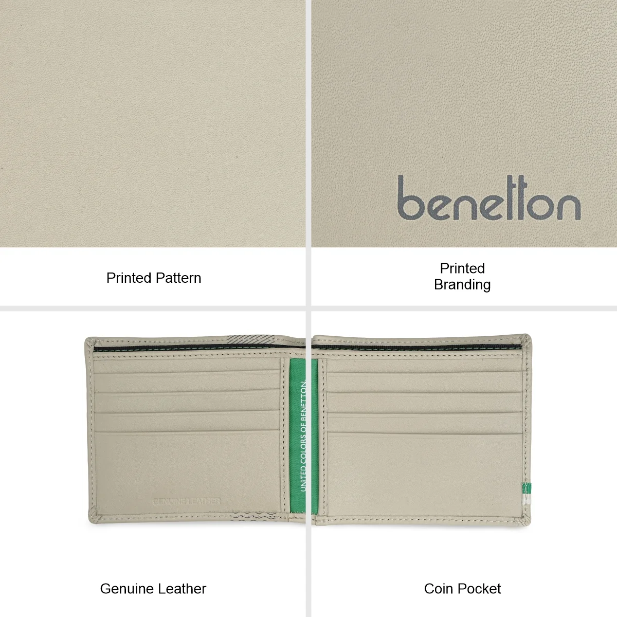 United Colors of Benetton Zaslawye Men's Slimfold Wallet - Image 8
